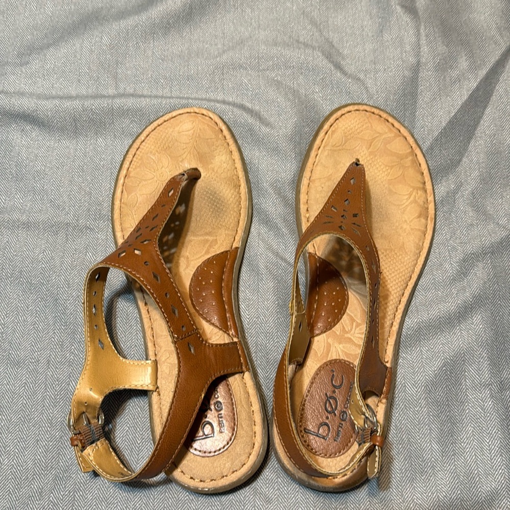 Brown sandals